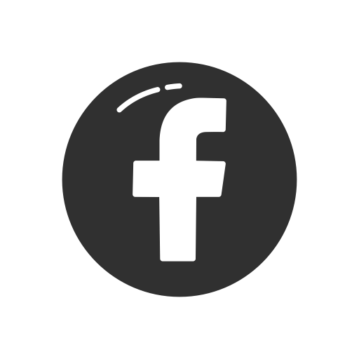 facebook icon white circle